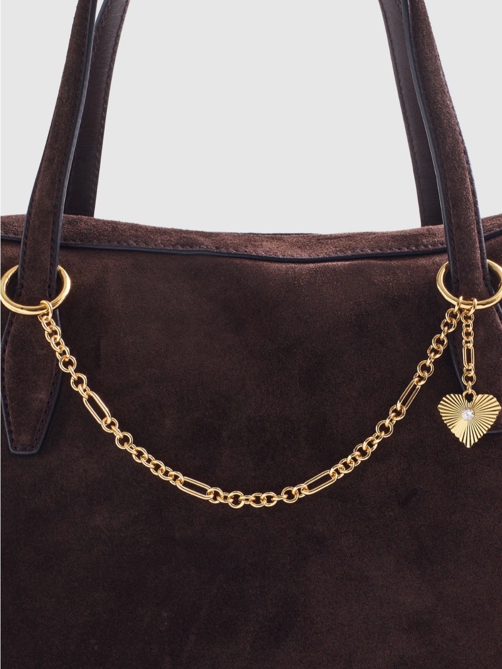 Madewell heart chain bag charm nwt - Picture 2 of 6